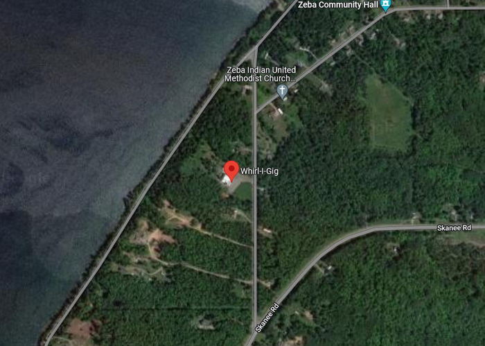 Whirl-I-Gig Bowling - Aerial Photo (newer photo)